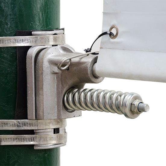 Street light pole double sided banner UV and SCREEN PRINTED with brackets and pole