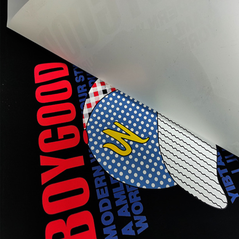Wholesale Plastisol PU Silicone Heat Transfer Designs Printing Logo Iron On Sticker Dtf Ready To Press Heat Transfer Designs on Any fabric Canvas