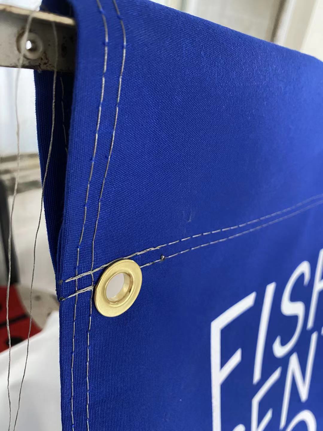 Street light pole double sided banner UV and SCREEN PRINTED with brackets and pole